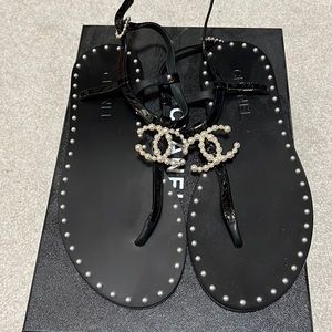 Chanel sandals never been worn